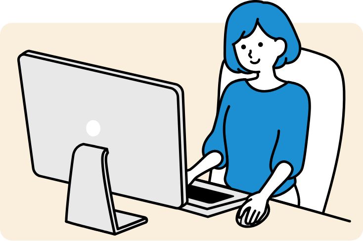 イラスト:パソコンから入力